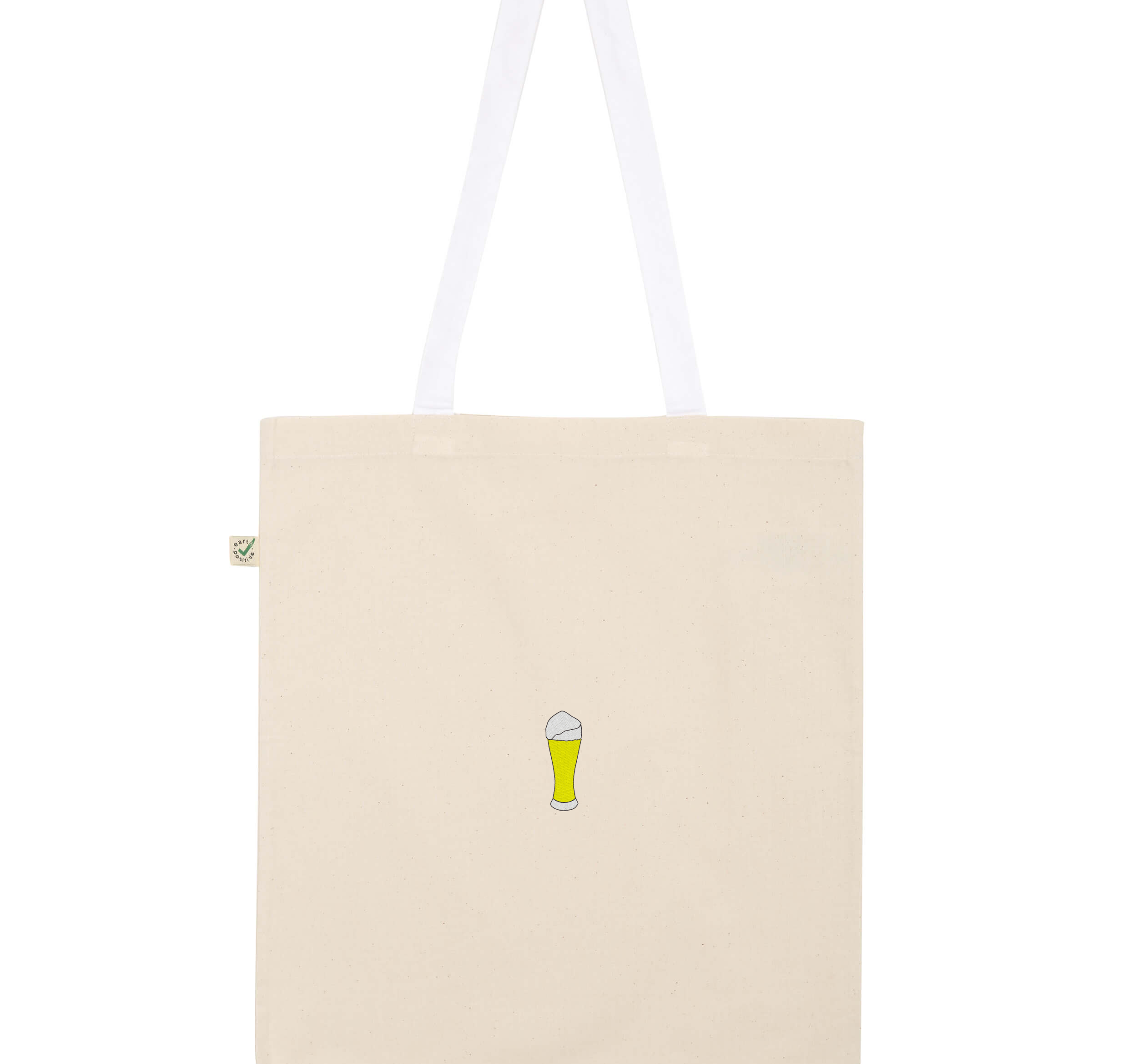 Cerveza | Bolsa bordsda de algodón orgánico