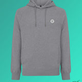 Fashion Drinks | Sudadera con capucha de algodón orgánico bordada para hombre