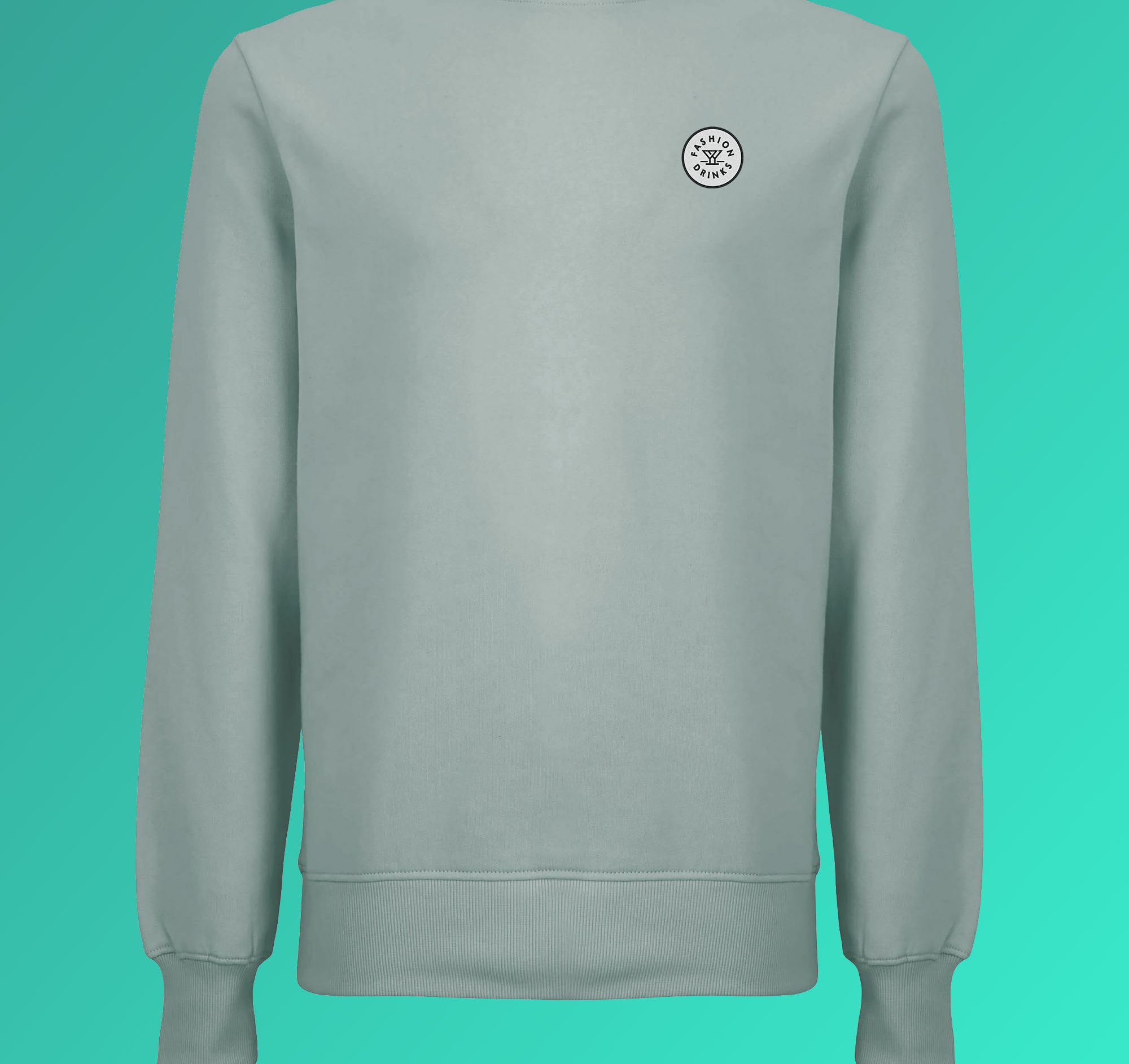 Fashion Drinks | Bestickter Bio-Baumwoll Unisex Pullover