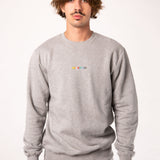 Aperitivo | Bestickter Bio-Baumwoll Unisex Pullover