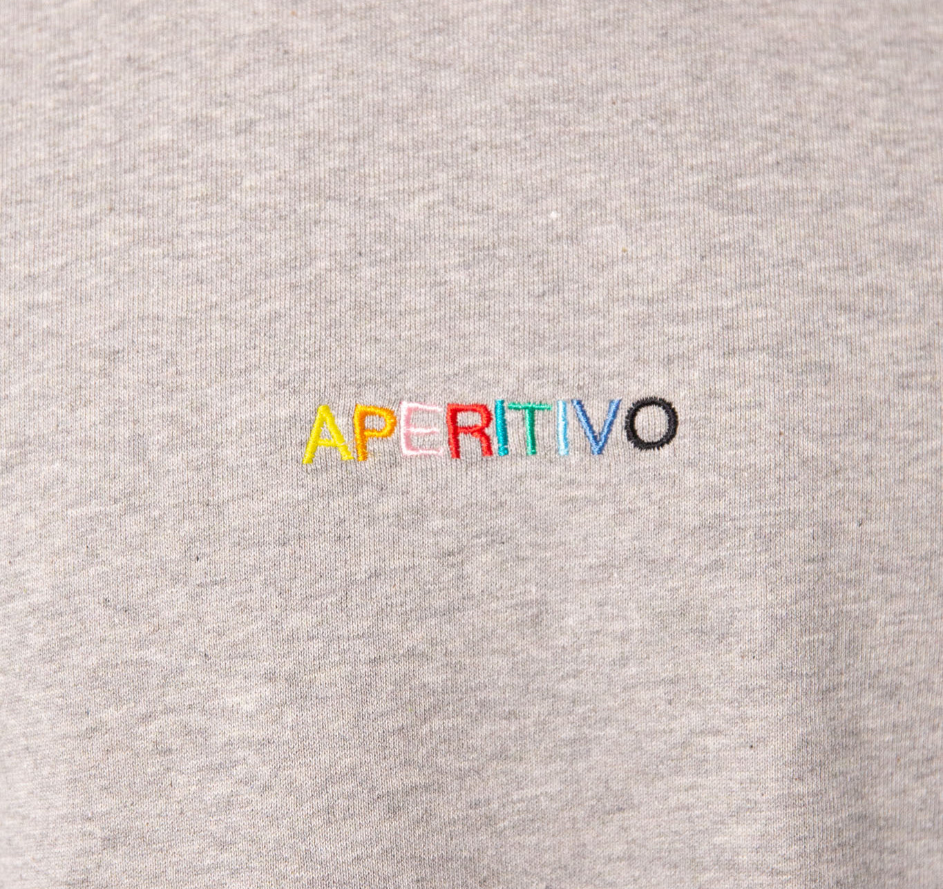 Aperitivo | Jersey bordado de algodón orgánico para mujer