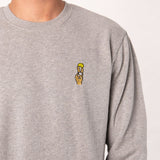 Tequila Shot | Bestickter Bio-Baumwoll Unisex Pullover