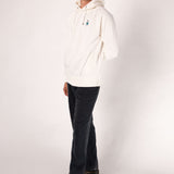 Luft | Sudadera bordada con capucha de algodón orgánico para hombre