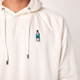 Luft | Sudadera bordada con capucha de algodón orgánico para hombre