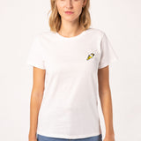 Tornado | Camiseta bordada de algodón orgánico para mujer