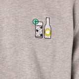 Gin Tonic | Jersey bordado de algodón orgánico para mujer