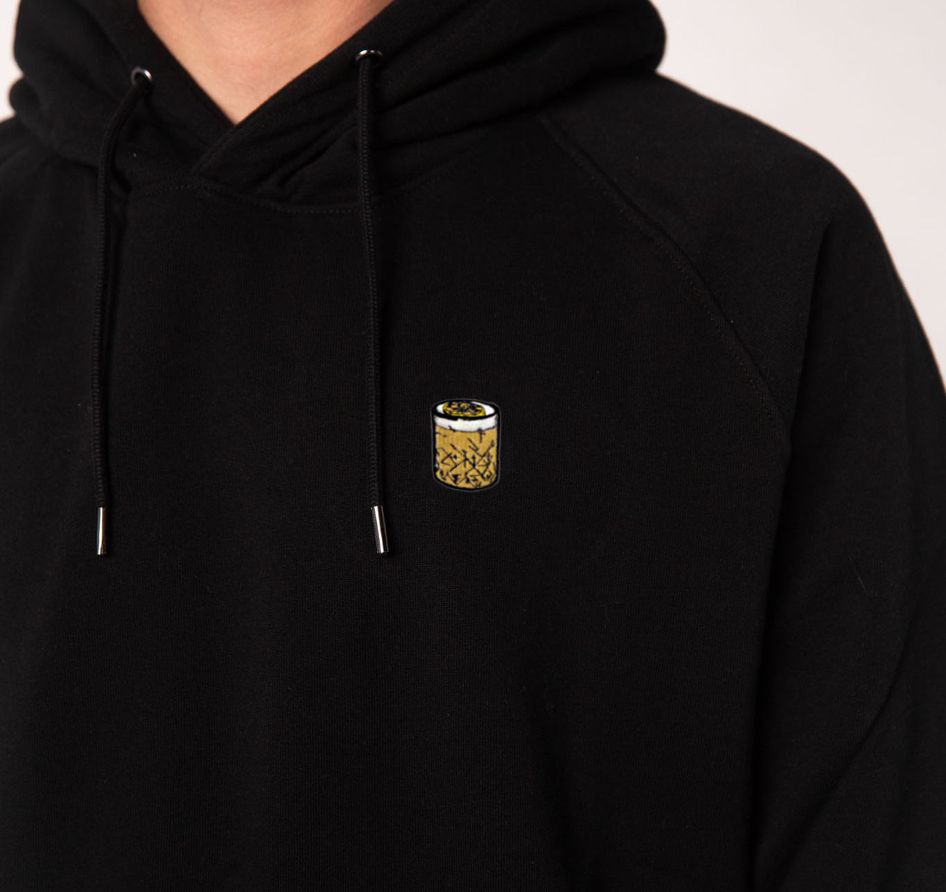 Whisky Sour | Sudadera con capucha de algodón orgánico bordada para hombre