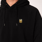 Whisky Sour | Sudadera con capucha de algodón orgánico bordada para hombre