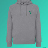 Mojito | Sudadera bordada con capucha de algodón orgánico para hombre