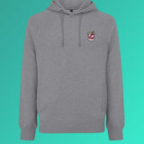 Negroni | Sudadera con capucha de algodón orgánico bordada para hombre