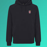 Negroni | Sudadera con capucha de algodón orgánico bordada para hombre