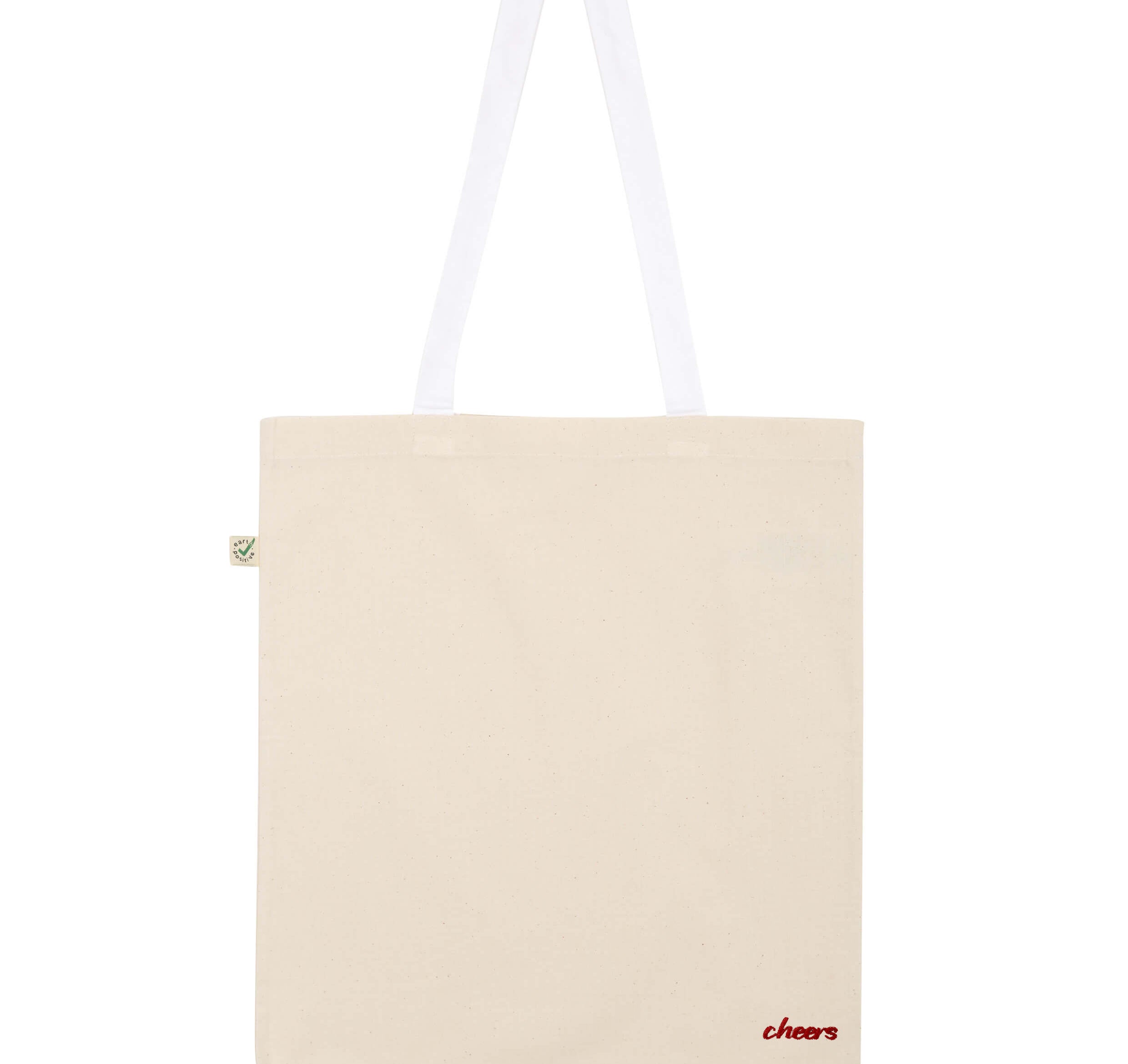 Colección Cheers | Bolsa de algodón orgánico bordada