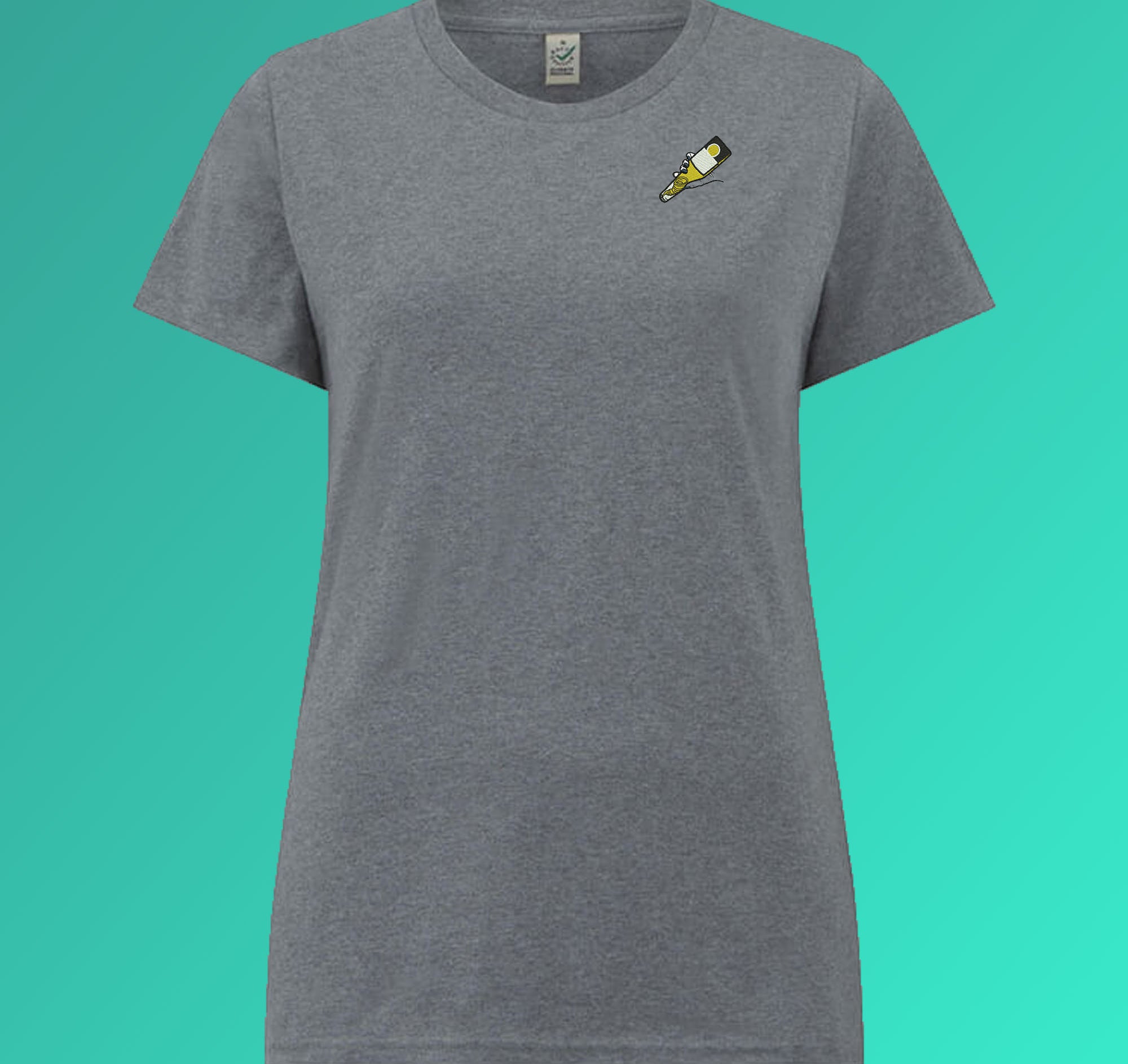 Tornado | Camiseta bordada de algodón orgánico para mujer