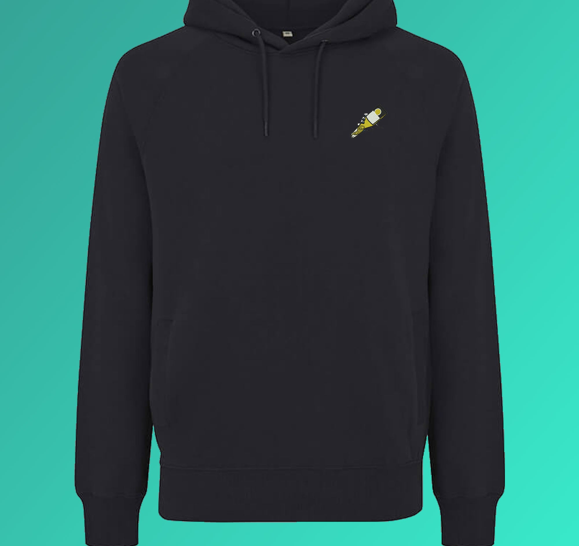 Tornado | Sudadera con capucha de algodón orgánico bordada para hombre