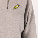 Tornado | Sudadera con capucha de algodón orgánico bordada para hombre